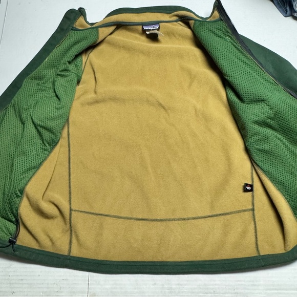 Patagonia Windproof Polartec Windbloc Fleece Full Zip Jacket In Green Size: L - Picture 3 of 9